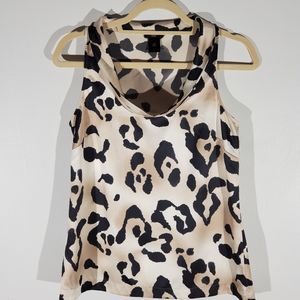 Anne Taylor Leopard Blouse